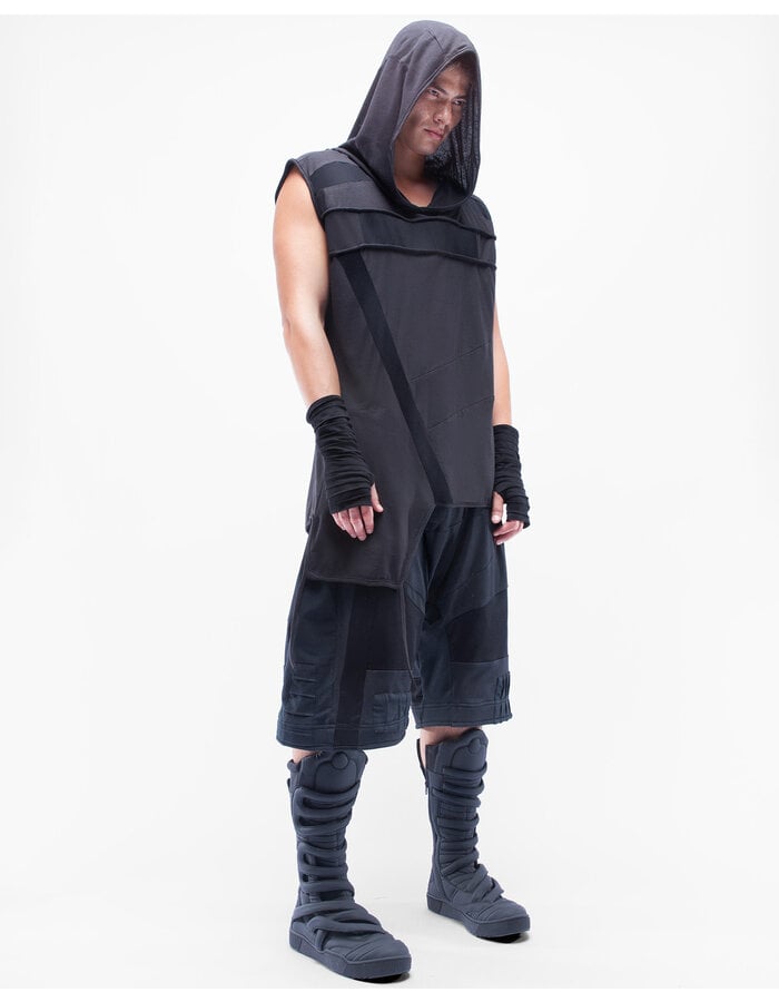 DEMOBAZA HOODY NO SLEEVE ABUNDANCE M