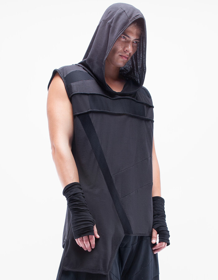 DEMOBAZA HOODY NO SLEEVE ABUNDANCE M