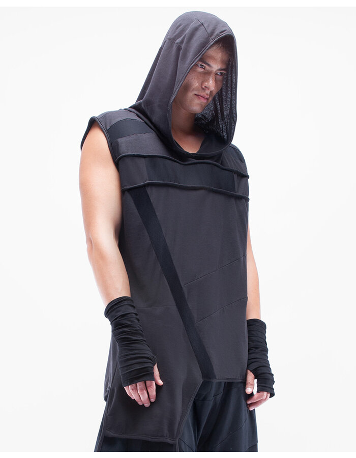 DEMOBAZA HOODY NO SLEEVE ABUNDANCE M
