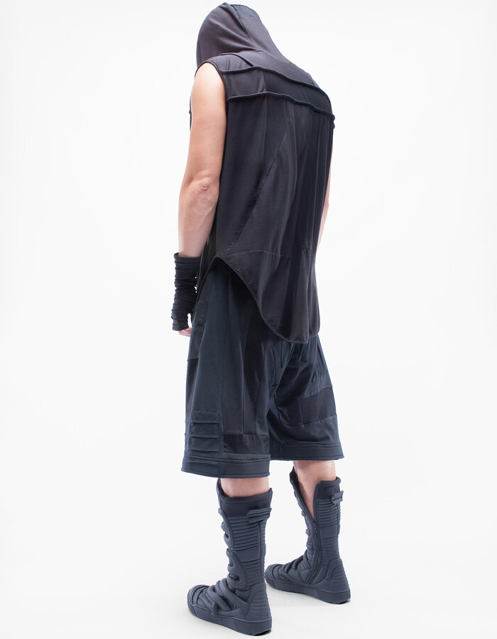 DEMOBAZA HOODY NO SLEEVE ABUNDANCE M