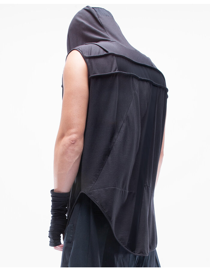 DEMOBAZA HOODY NO SLEEVE ABUNDANCE M