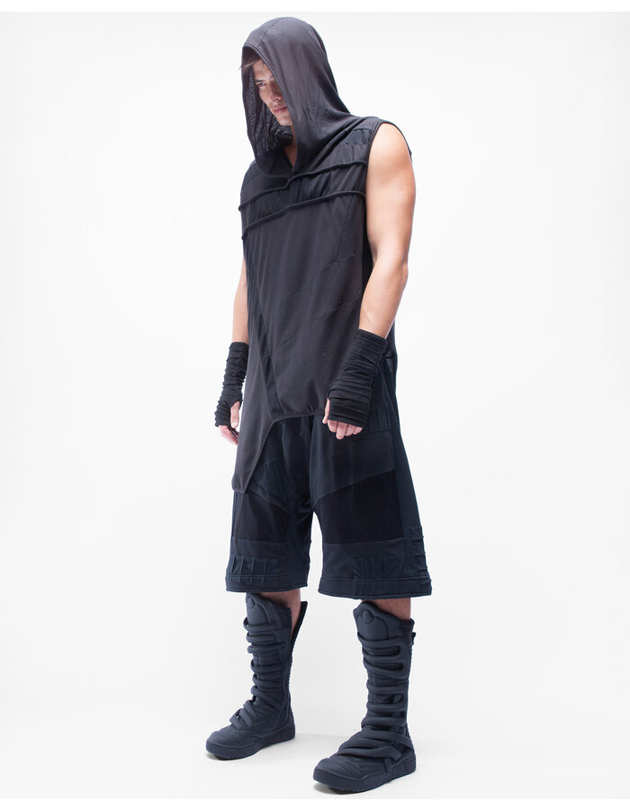 DEMOBAZA HOODY NO SLEEVE ABUNDANCE M