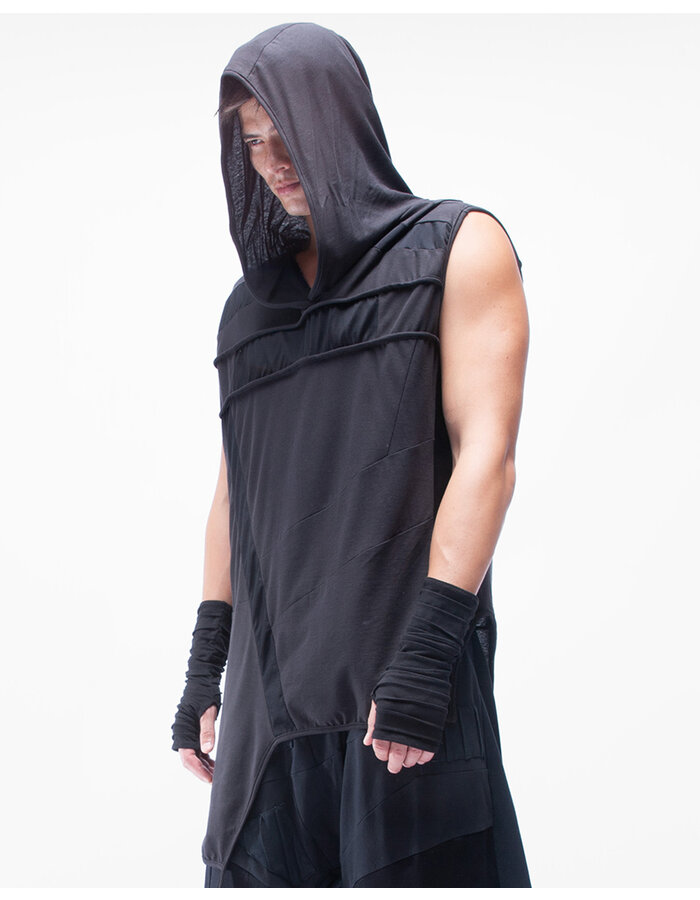DEMOBAZA HOODY NO SLEEVE ABUNDANCE M