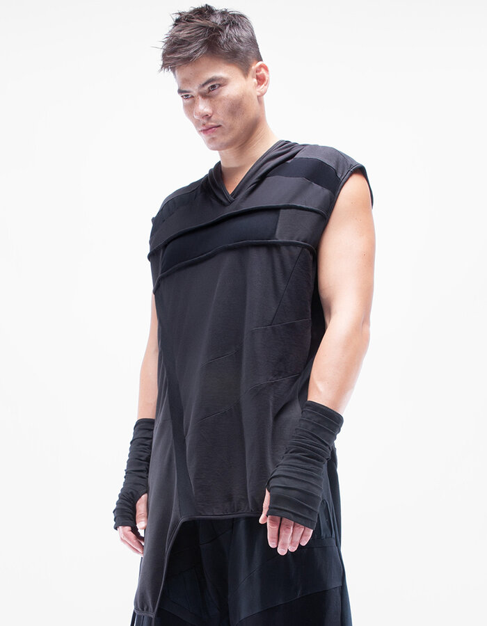 DEMOBAZA HOODY NO SLEEVE ABUNDANCE M