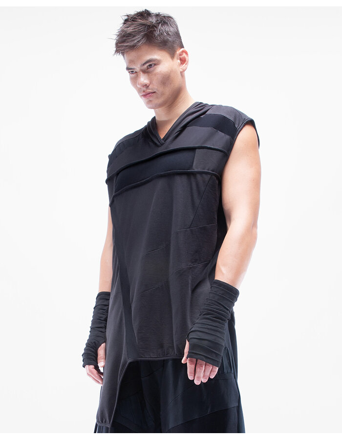 DEMOBAZA HOODY NO SLEEVE ABUNDANCE M