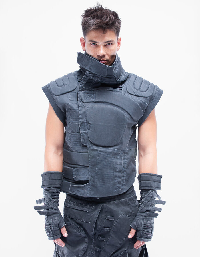 DEMOBAZA JACKET NO SLEEVE MECHANIC