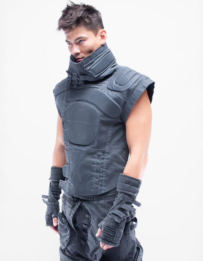 DEMOBAZA JACKET NO SLEEVE MECHANIC