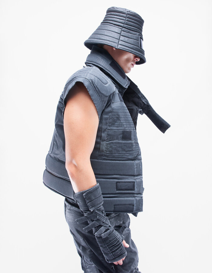 DEMOBAZA JACKET NO SLEEVE MECHANIC
