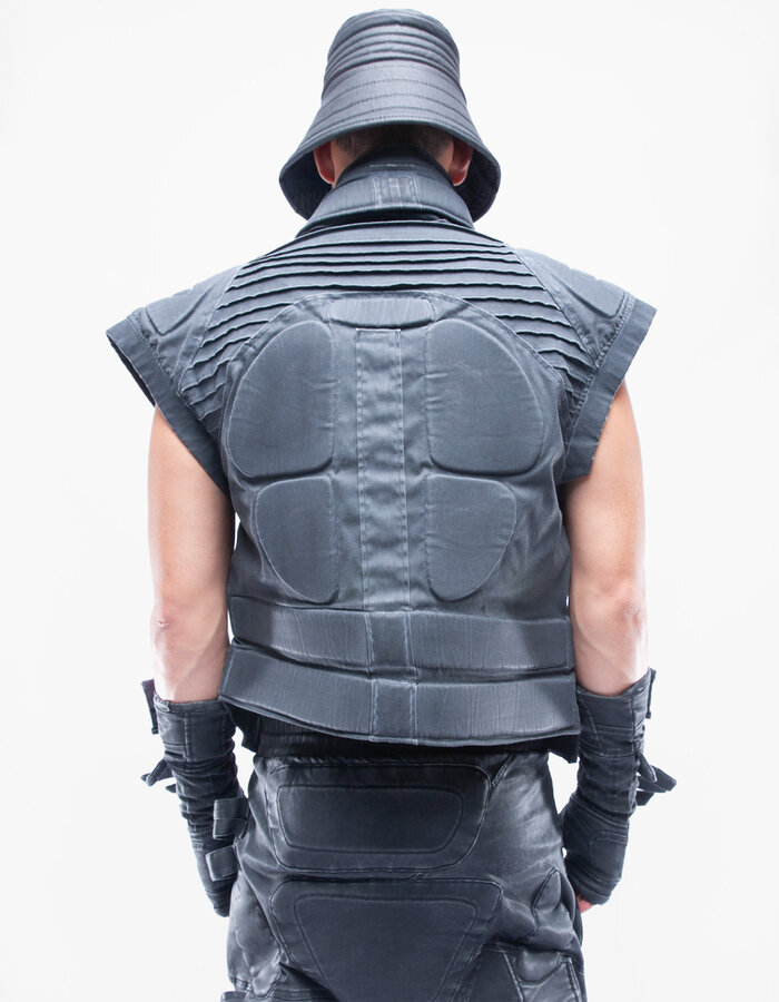 DEMOBAZA JACKET NO SLEEVE MECHANIC