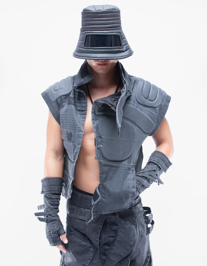 DEMOBAZA JACKET NO SLEEVE MECHANIC
