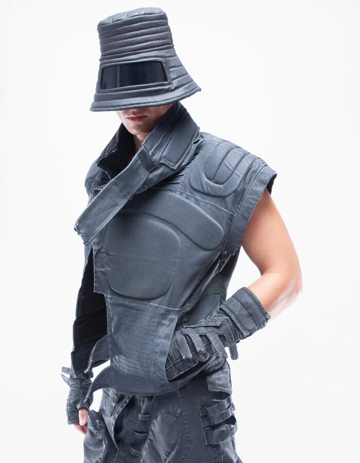 DEMOBAZA JACKET NO SLEEVE MECHANIC