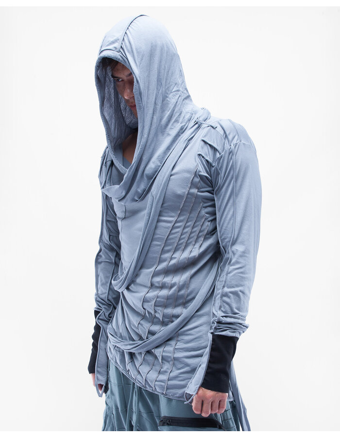 DEMOBAZA HOODY SHAWL LEAP