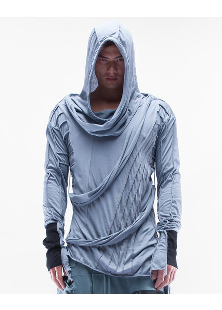 DEMOBAZA HOODY SHAWL LEAP