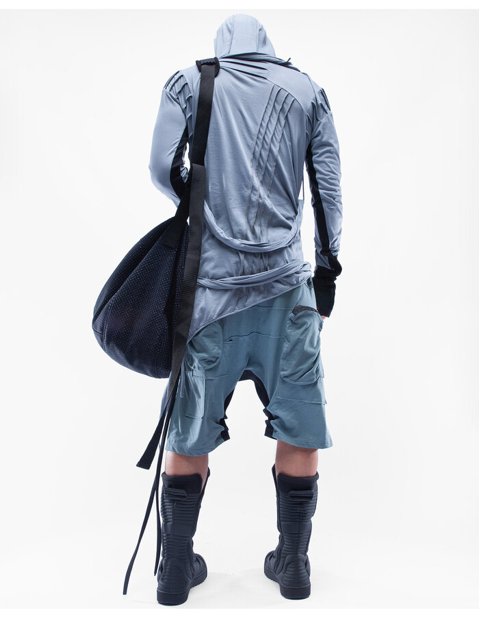DEMOBAZA HOODY SHAWL LEAP