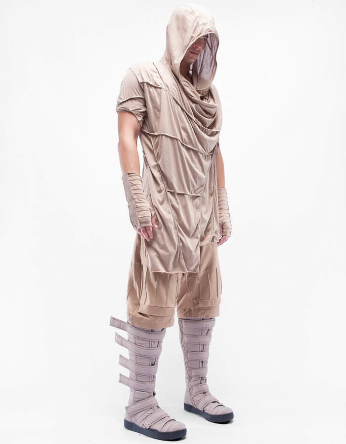 DEMOBAZA HOODY WRAP SHIFT