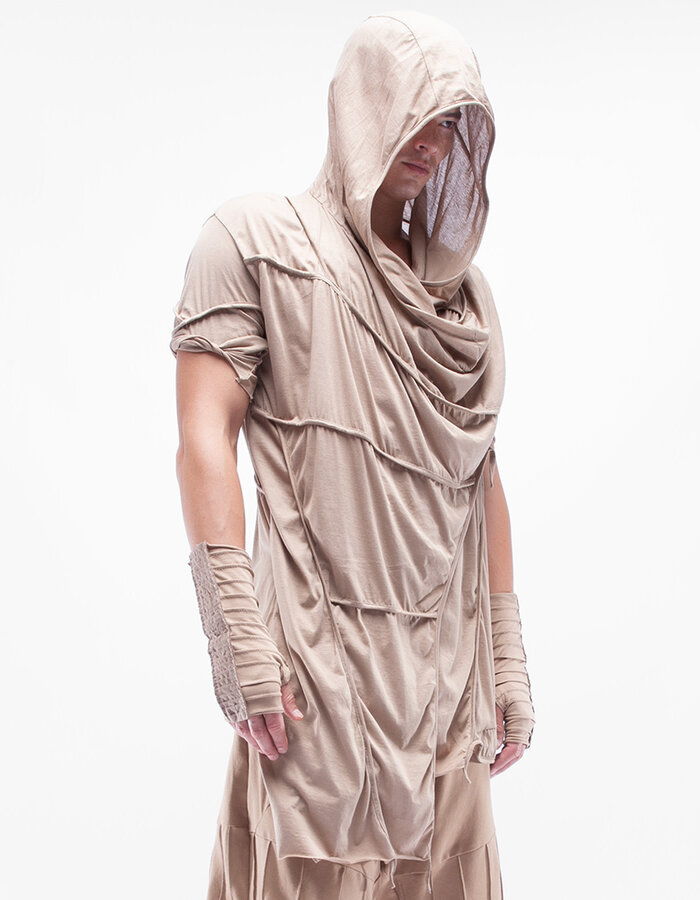DEMOBAZA HOODY WRAP SHIFT