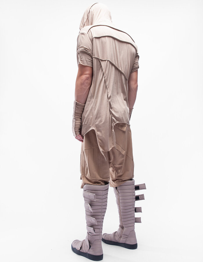 DEMOBAZA HOODY WRAP SHIFT
