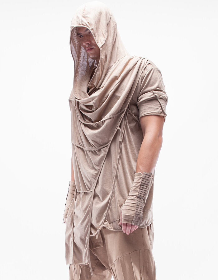 DEMOBAZA HOODY WRAP SHIFT