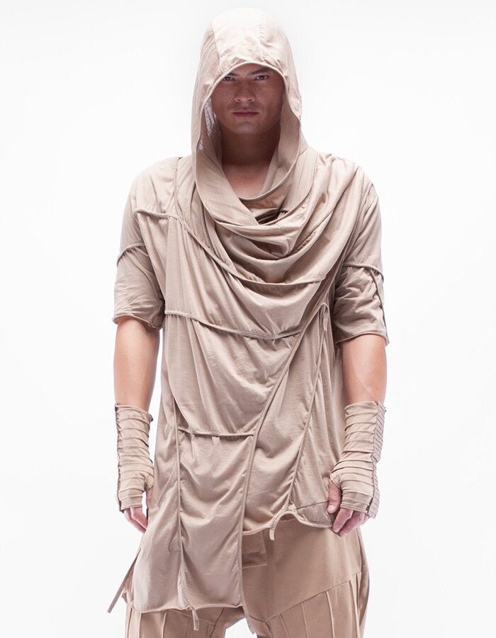 DEMOBAZA HOODY WRAP SHIFT