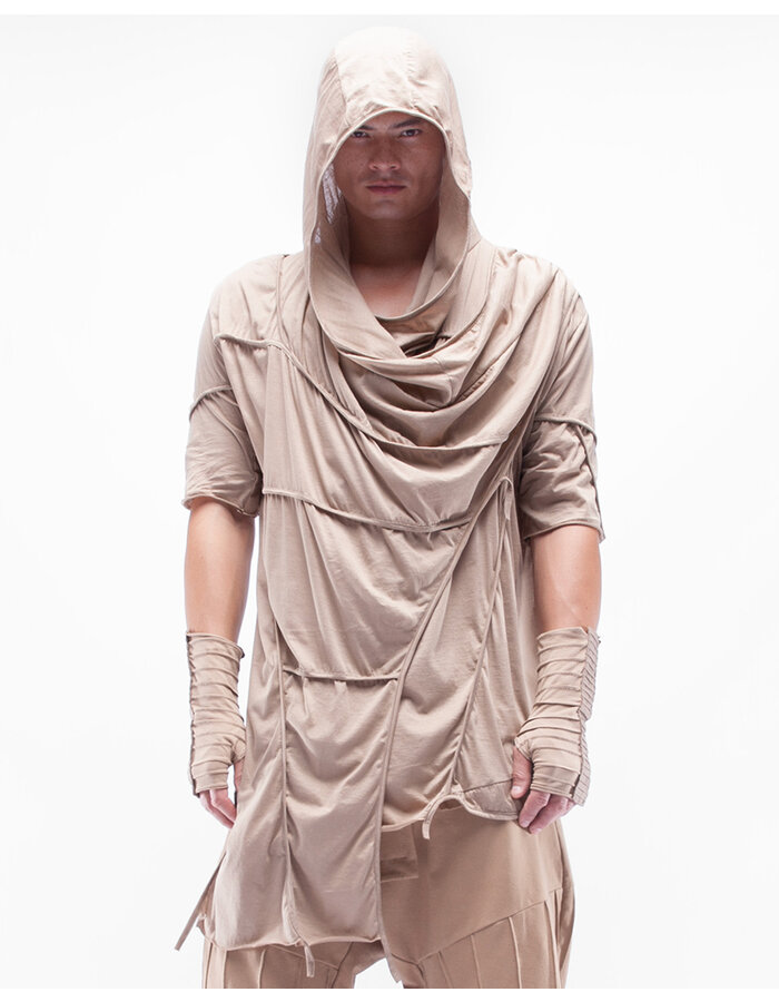 DEMOBAZA HOODY WRAP SHIFT
