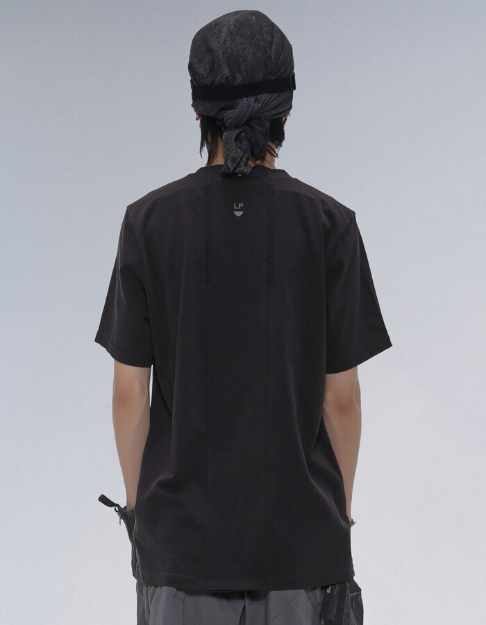 HAMCUS GT / DOCK TEE - CLOUDY BLACK