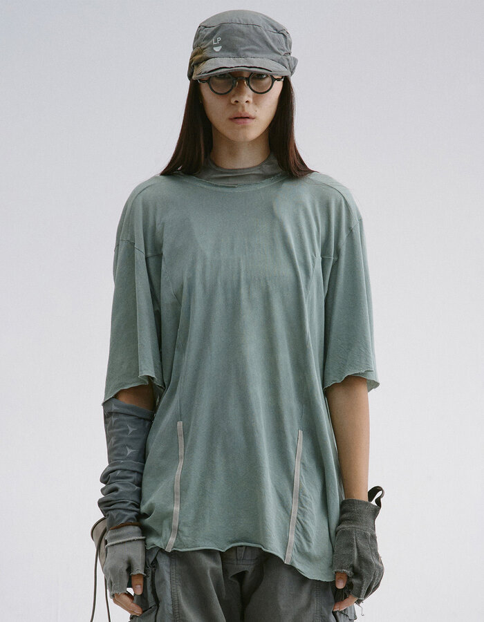 HAMCUS GT / DOCK TEE - LIGHT BLUE