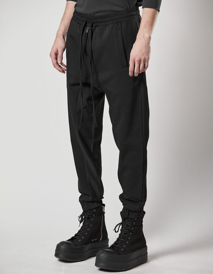 THOM KROM ZIP POCKET ELASTIC CUFF JOGGER