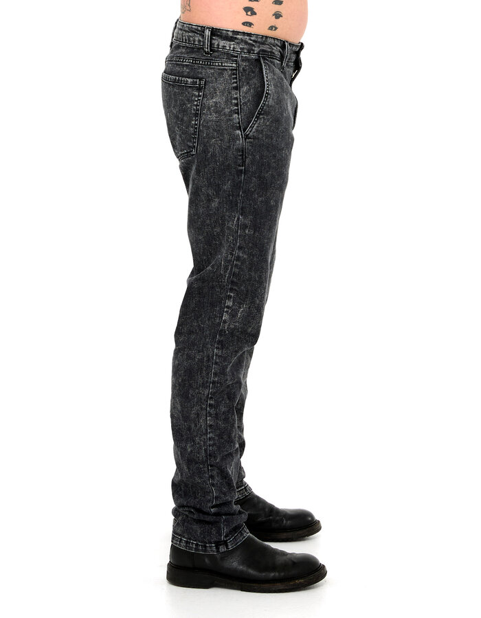 LA HAINE INSIDE US STONE WASH SLIM JEAN