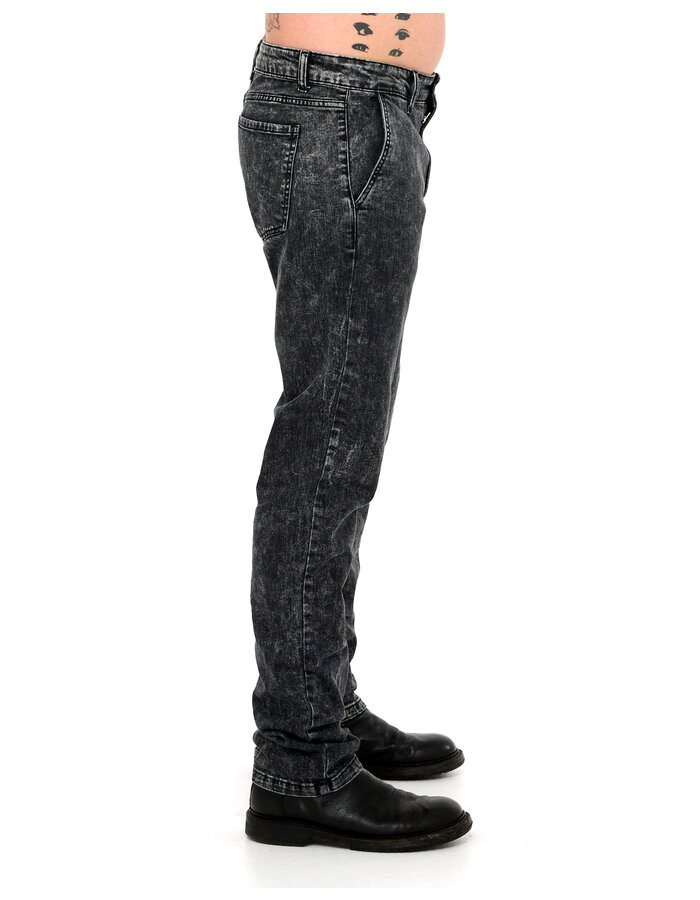 LA HAINE INSIDE US STONE WASH SLIM JEAN