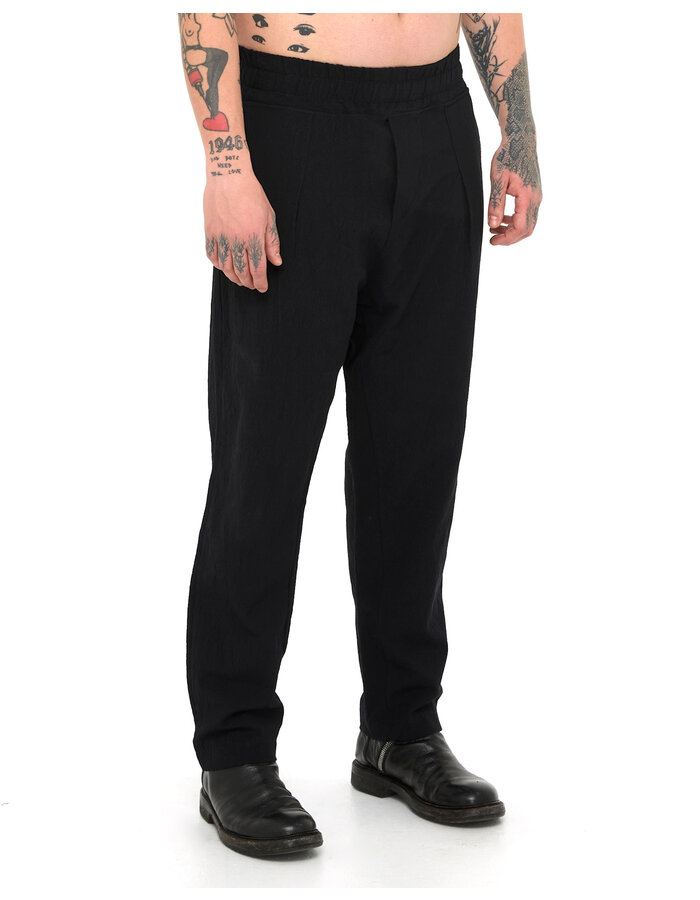 LA HAINE INSIDE US BOX PLEAT JACQUARD TROUSER