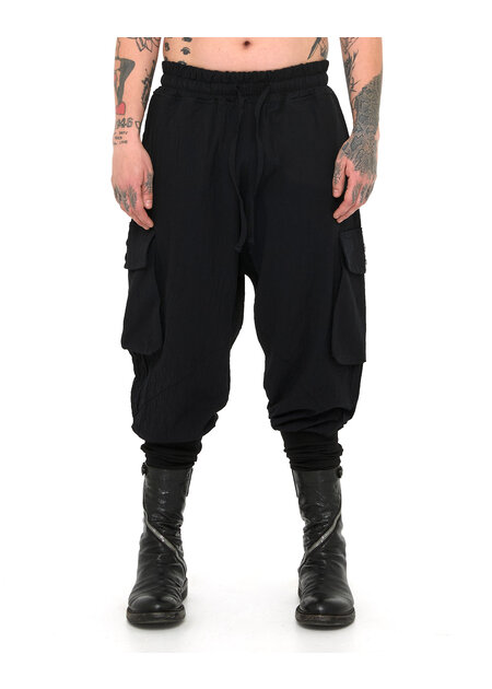 LA HAINE INSIDE US COTTON JACQUARD BAGGY CARGO
