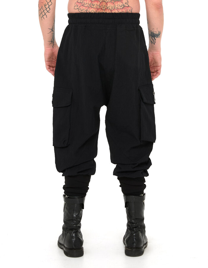 LA HAINE INSIDE US COTTON JACQUARD BAGGY CARGO