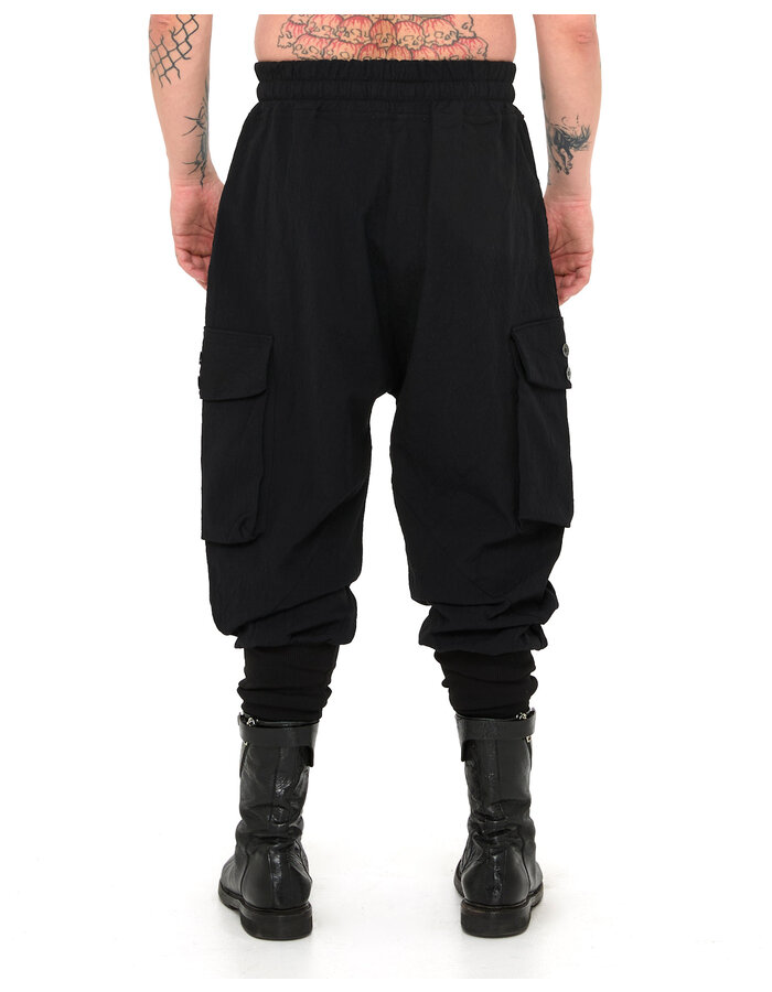 LA HAINE INSIDE US COTTON JACQUARD BAGGY CARGO
