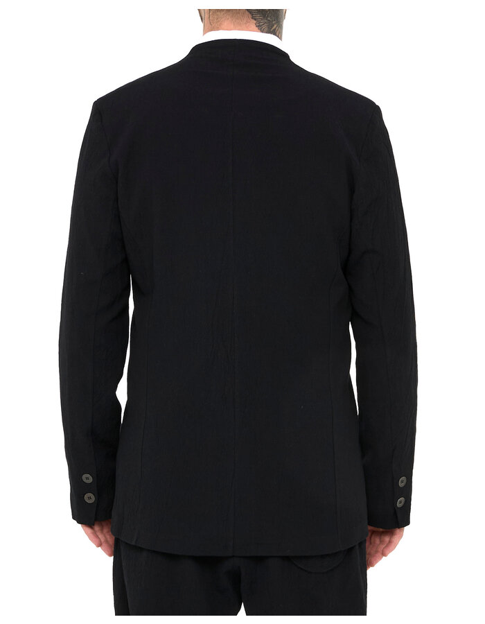 LA HAINE INSIDE US COTTON JACQUARD 3 BUTTON BLAZER