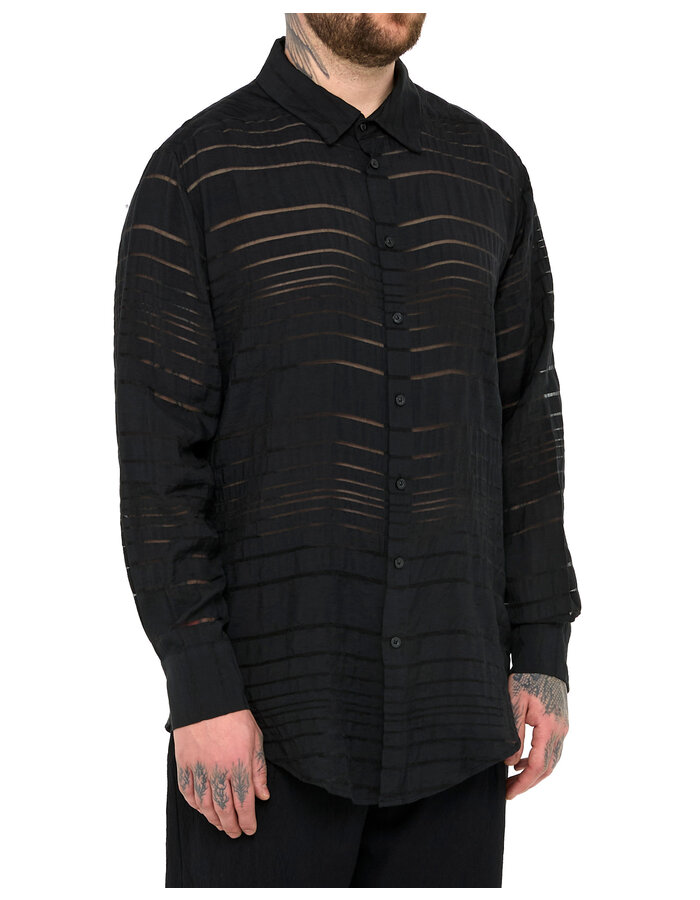 LA HAINE INSIDE US DEVORE VISCOSE SHIRT