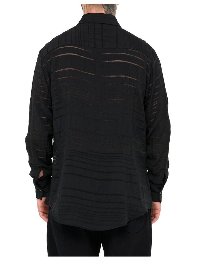 LA HAINE INSIDE US DEVORE VISCOSE SHIRT