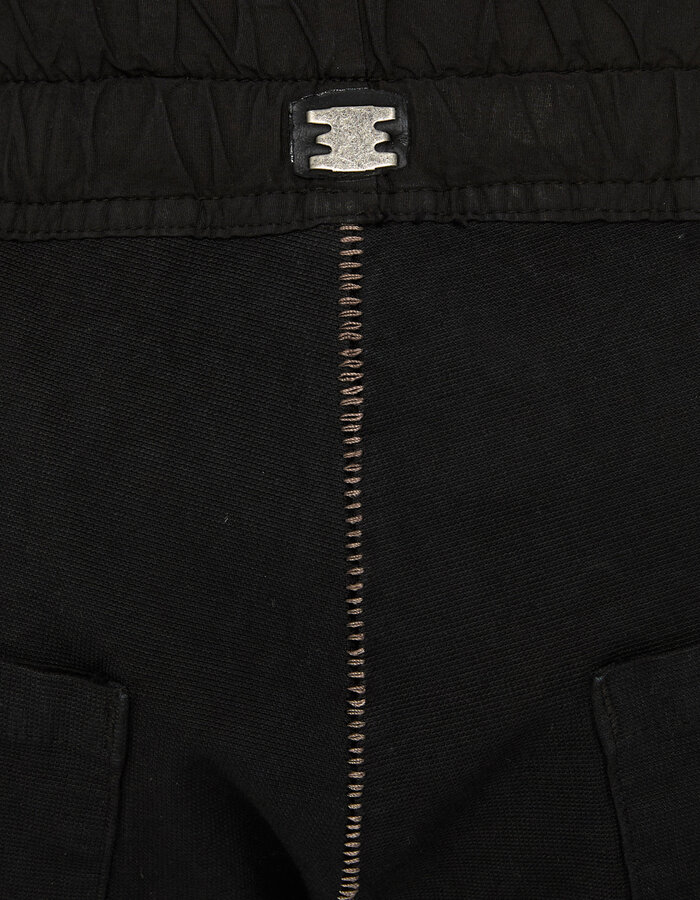 69 BY ISAAC SELLAM COTTON CANVAS 6 POCKET TROUSER - BLACK