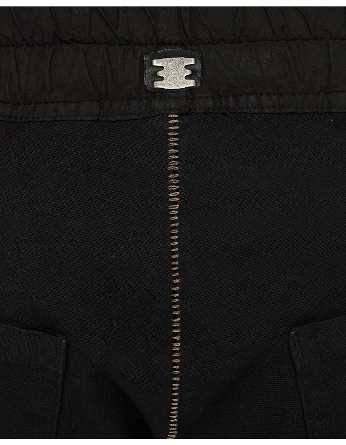 69 BY ISAAC SELLAM COTTON CANVAS 6 POCKET TROUSER - BLACK