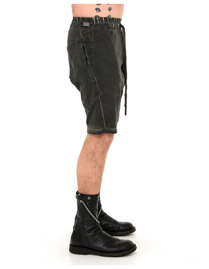69 BY ISAAC SELLAM STRETCH COTTON NEW SHORT - LEAD