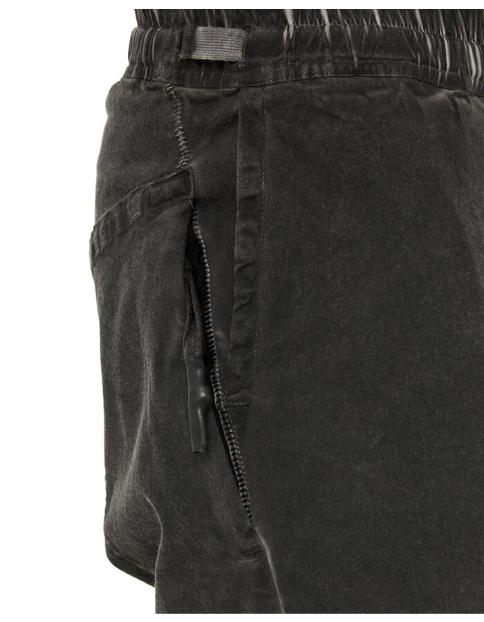 69 BY ISAAC SELLAM STRETCH COTTON NEW SHORT - LEAD