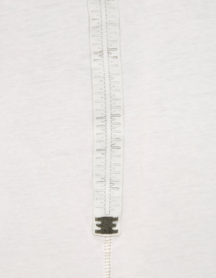 69 BY ISAAC SELLAM COTTON JERSEY ROYAL T-SHIRT - WHITE