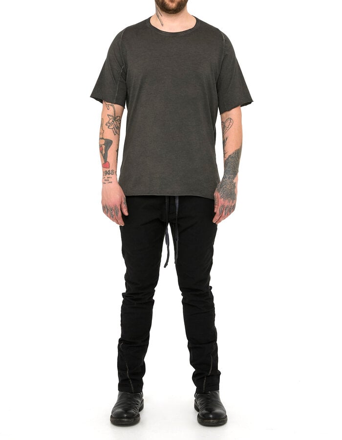 69 BY ISAAC SELLAM COTTON JERSEY ROYAL T-SHIRT - LEAD