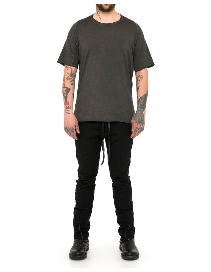 69 BY ISAAC SELLAM COTTON JERSEY ROYAL T-SHIRT - LEAD