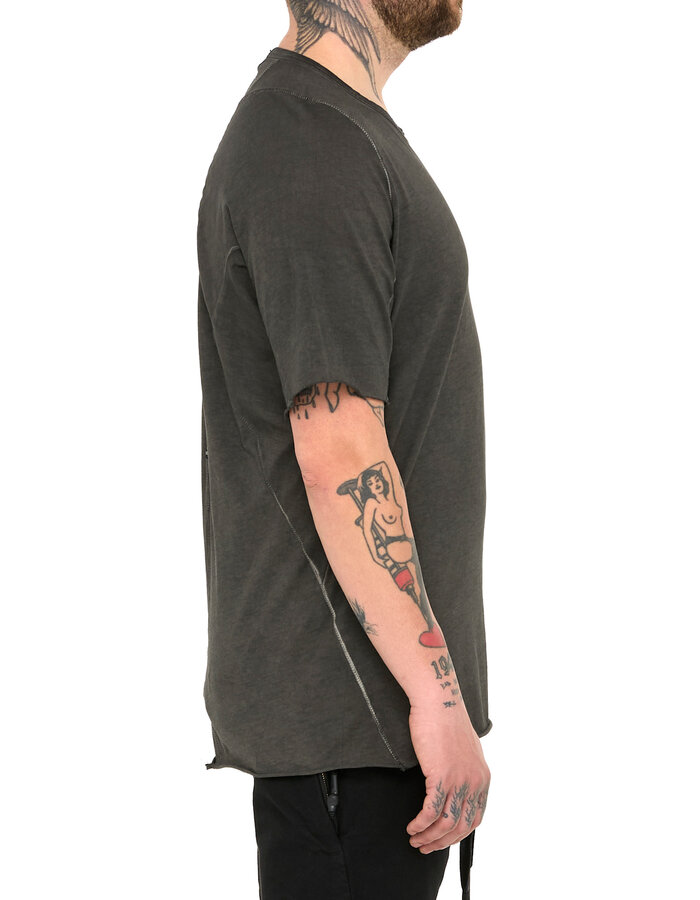 69 BY ISAAC SELLAM COTTON JERSEY ROYAL T-SHIRT - LEAD
