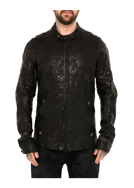 ISAAC SELLAM EXPERIENCE MUSCULAIRE LAMBSKIN JACKET