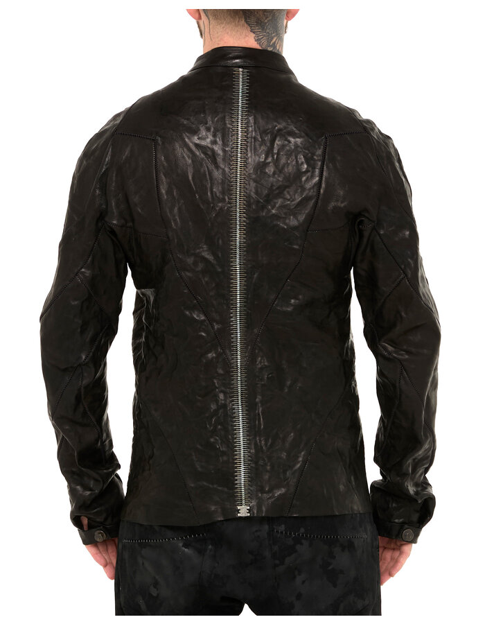 ISAAC SELLAM EXPERIENCE MUSCULAIRE LAMBSKIN JACKET