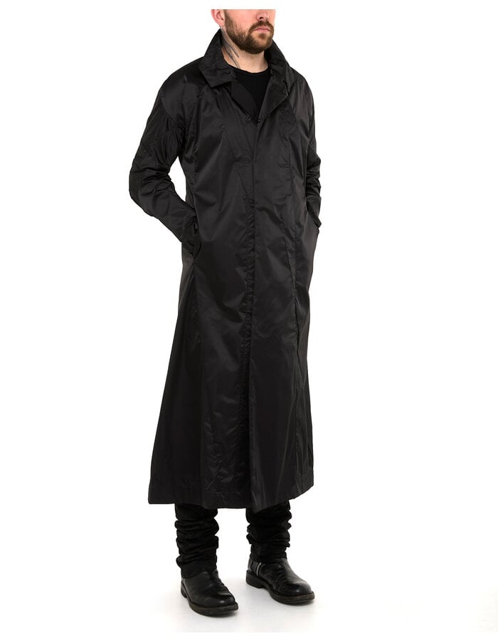 LEON EMANUEL BLANCK DISTORTION MAC COAT - TOTOTECH
