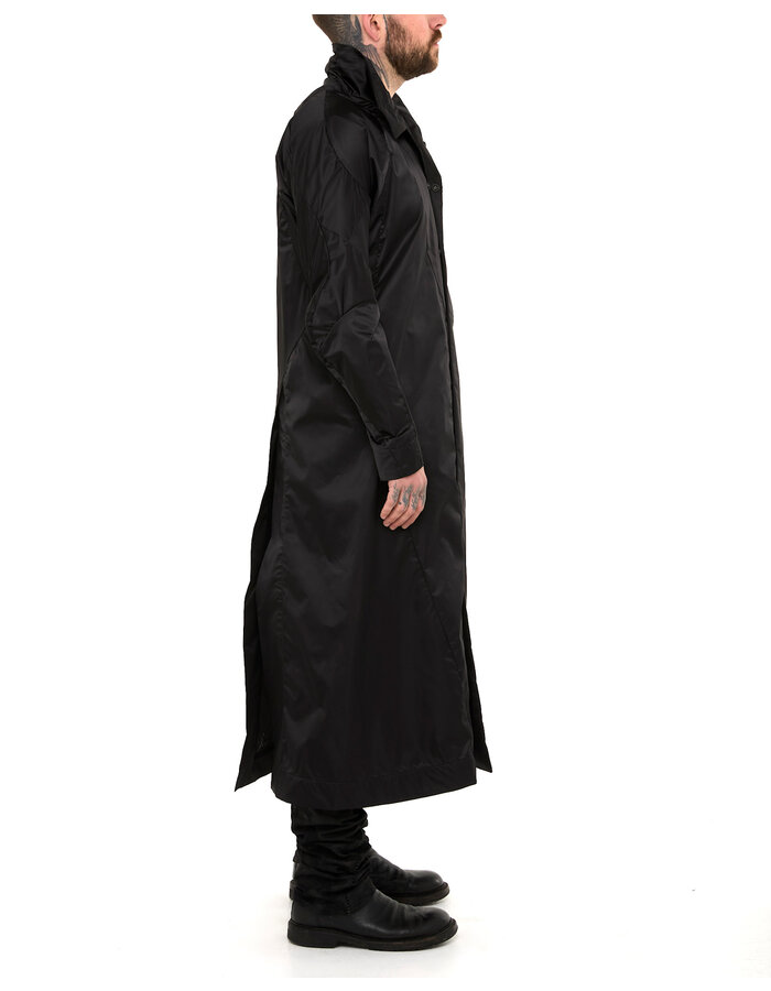 LEON EMANUEL BLANCK DISTORTION MAC COAT - TOTOTECH