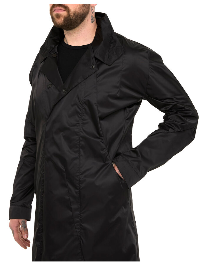 LEON EMANUEL BLANCK DISTORTION MAC COAT - TOTOTECH