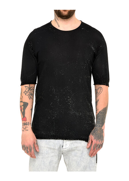 MD75 SILICONE TEXTURED KNIT T-SHIRT